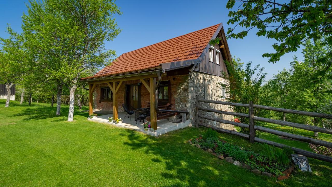 Skrad Holiday Home "Sleme" With Jacuzzi, Big Garden And Arbor With Fireplace מראה חיצוני תמונה
