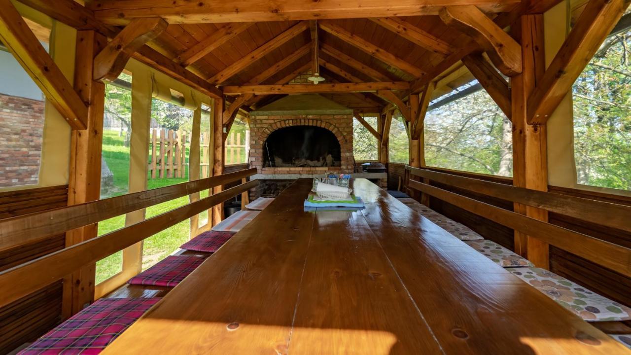 Skrad Holiday Home "Sleme" With Jacuzzi, Big Garden And Arbor With Fireplace מראה חיצוני תמונה